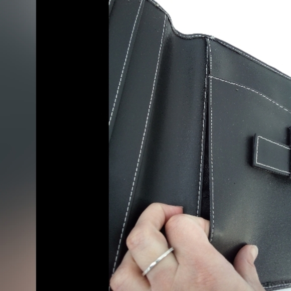 FLAWED Franklin Covey Travel Passport Credit Card ID Money Holder Wallet - Picture 12 of 15